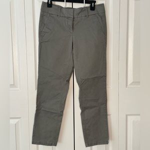 Loft Grey Khaki Pants 4